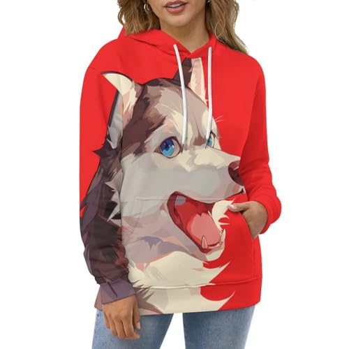 Sweat à capuche Husky chaud et confortable contre le froid