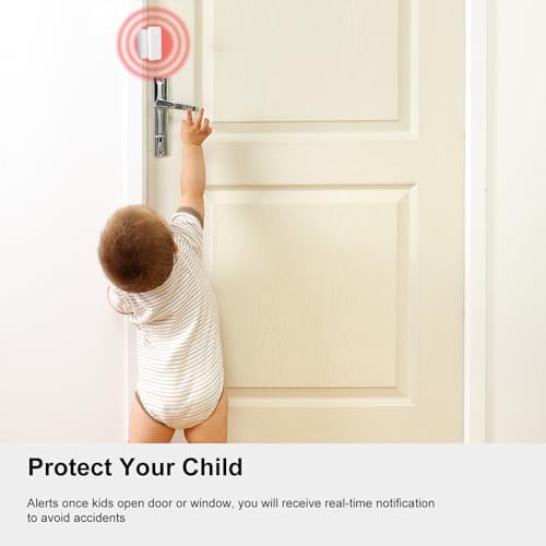D1D9 19pcs Wireless DIY Home Burglar Alarm System, 4G WiFi GSM, No Monthly Fee,Home Security with App Alert — view 6