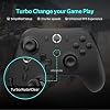 Controlador inalámbrico abxylute C6 para PC, controlador Bluetooth -frecuencia de sondeo de 1000Hz- joystick de efecto Hall para Windows PC, Switch 1 y 2, Steam Deck, Android TV/Móvil, iOS, MAC y Tesla, vibración turbo, ligero, 19 de julio de 2026, clasificación ESRB: para todos 8