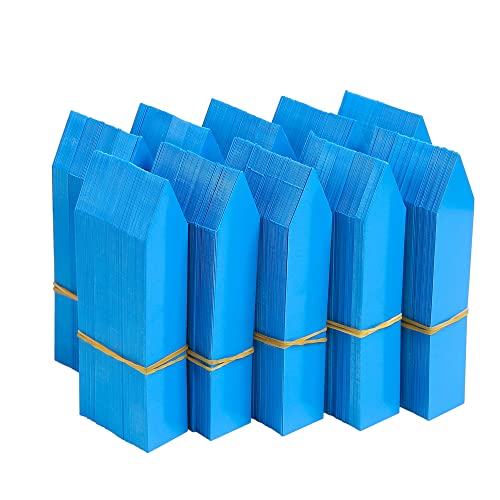 1000 Pcs Plant Tags, 4 Inch Plastic Garden Plant Pot Markers Waterproof Seed Tray Label, Blue #TOP2