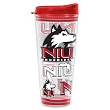 Rico Industries NCAA Northern Illinois Huskies Double Wall 20oz Tritan Tumbler