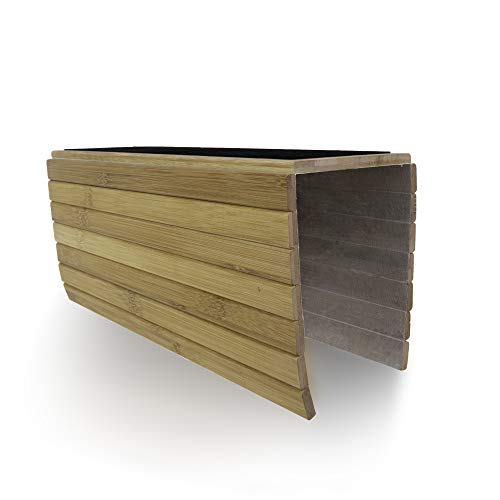 Nord Eagle Bamboo Sofa Arm Tray Table Arm Rest Protector Universal Drink Holder Side Table Couch Remote Caddy #TOP2