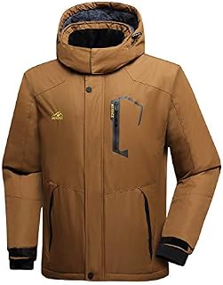 Men's Mountain Waterproof Ski Jacket Windproof Rain Jacket Warm Winter Coats Snowboarding Chrimas