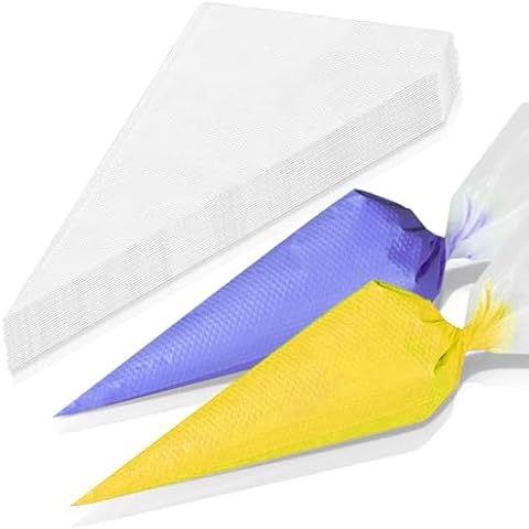 100 Pcs Yoolly Disposable Piping Bags Cover