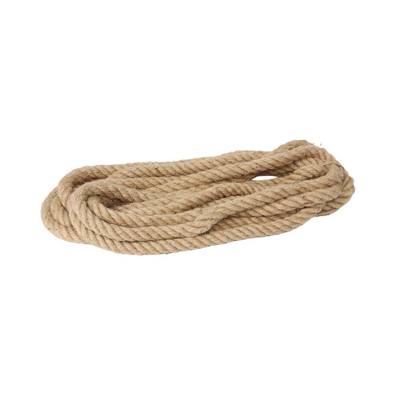 Corda Di Iuta Naturale 12mm X 10m - Robustà Per Fai Da Te, Giardinaggio E Decorazioni - Foto 6