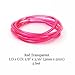 Hilitchi 20-Feet 4 Color Transparent Petrol Fuel Line Hose Lubricant of 4 Sizes Tubing for Weedeater Chainsaw Common 2 Cycle Small Engines