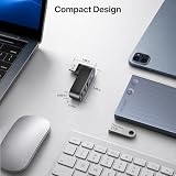 KiWiBiRD Mini Hub USB z 4 porty USB3.0 USB2.0 i USBC, adapter USB, rozdzielacz USB, kompatybilny z laptopem, komputerem stacjonarnym, PS5, TV, klawiaturą, myszą, pamięcią USB, drukarką i telefonem