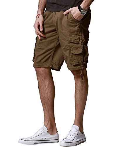 Match Men's Comfort Cargo Short (Label Size S/29 (US 28) 3058 Brown)