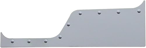 RoadWorks Moldes de acero inoxidable contorneados debajo de la ventana para puerta Kenworth Daylite