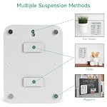 YAUYIK Dog Feeding Reminder, Magnetic Reminder Sticker, AM/PM Daily Indication Chart Feed Your Pets, Fridge Magnets and Double Sided Tape, Helps You to Track Pet Feeding & Medication (White) - Image 5