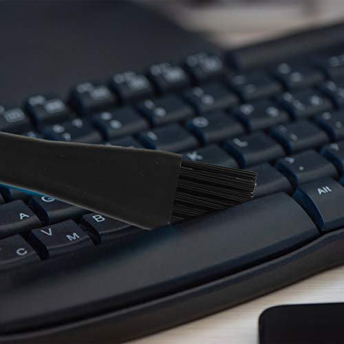 KALLORY 11Pcs Static Cleaning Brush for Electronics Portable Keyboard Brush for Dust Removal from Household Appliances Circuit Boards Keyboards and More