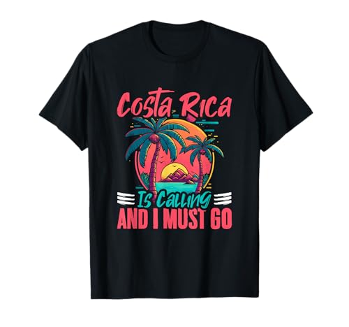 Pura Vida Beach Vacation Tropical Costa Rica Is Calling T-Shirt