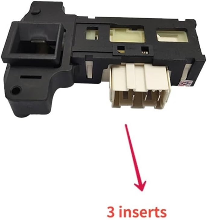 1PC Washing Machine Door Lock Compatible for Rongsheng, Compatible for Hisense Drum Washing Machine Door Lock Switch 2204254277K3 2098947