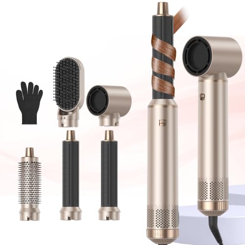 Ukliss Blow Dryer Brush, 5 in 1 Hair Dryer Brush Set
