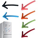 Amplio uso: transforma tu nevera, armario o pizarra blanca con estos imanes decorativos. Muestra notas, imágenes, fotos, postales, menús, recetas, obras de arte y documentos, lo que las convierte en un complemento elegante para la decoración del hogar o el negocio