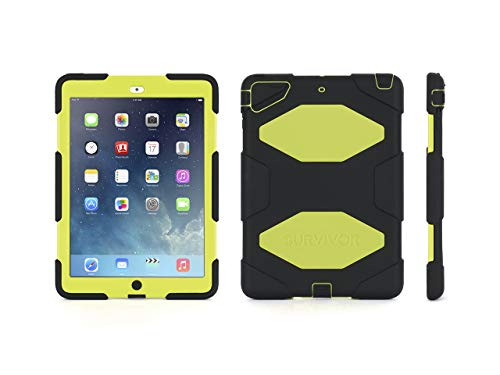 Apple IPad Air Griffin Survivor Case, Black, Citrus (GB36404)