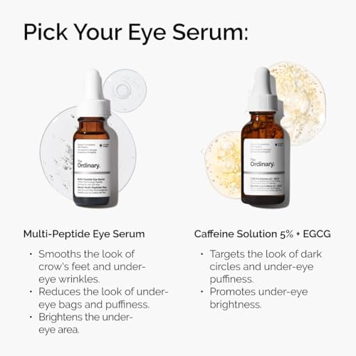 The Ordinary Multi-Peptide Eye Serum, Anti-Aging Formula for Crow’s Feet, Dark Circles & Puffiness, 15 ml - 4