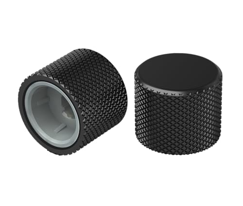 GLORIOUS Gaming Rueda giratoria - para teclados mecánicos GMMK Pro y numéricos GMMK, Acabado Premium, Aluminio, instalación fácil, 9 Colores - Negro Pizarra