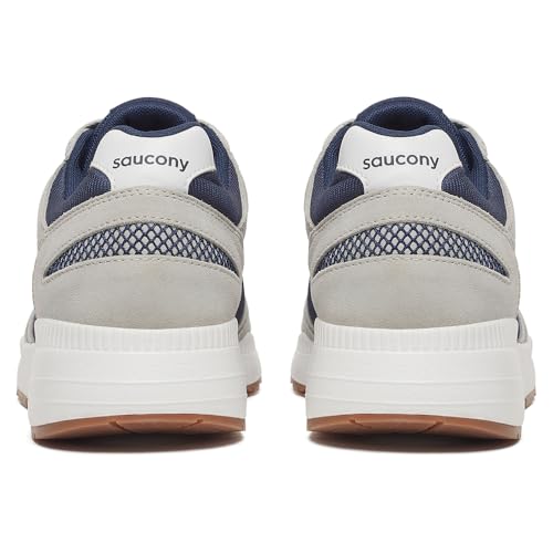 Saucony Originals Men's Eclipse Sneaker, Grey/Navy, 12 M US by Saucony Originals - Used condition - Image 4