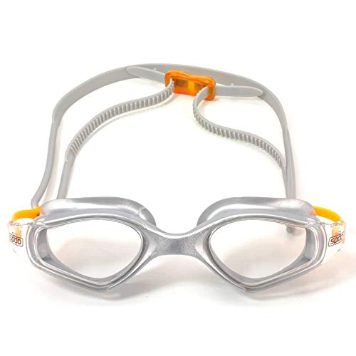 Oculos Zoom Speedo Cinza Prata Cristal