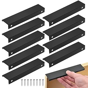 Flintronic 10er Set Versteckte Schrankgriffe Modell 1