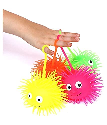 INAAYA Glowing Light Toy for Kids Personal Use and Gifting Purpose (Puffer Toy Set of 4 (M2))