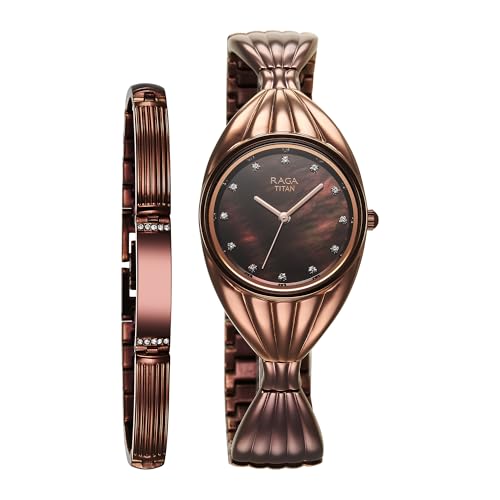 Titan gold rose gold-tone luxury watch – image 1