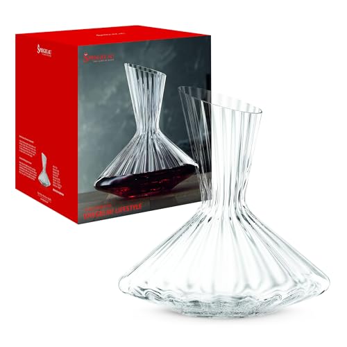 Spiegelau & Nachtmann, LifeStyle 4450159 - Caraffa decantatrice in cristallo da 2,9 l