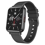 Kodak SW-7204 - Reloj inteligente - Pantalla HD de 33 mm - Llamadas Bluetooth y asistente de voz - Frecuencia cardíaca, SpO2, estrés - 32 modos deportivos - GPS - Duración de la batería 5 días - Carga