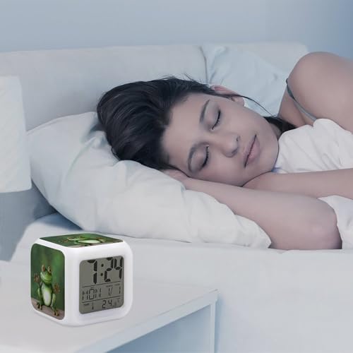 Réveil numérique grenouille LED, le cadeau idéal pour gâter un proche - 6