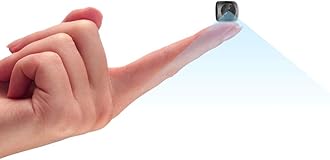 Ultra small mini camera, 1080P spy camera, infrared night vision, comes with a replacement battery, easy to carry and record for long periods of time even without cables. Hidden mini camera for both