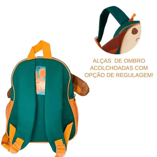 Mochila Costas Pets Cachorro Marrom 