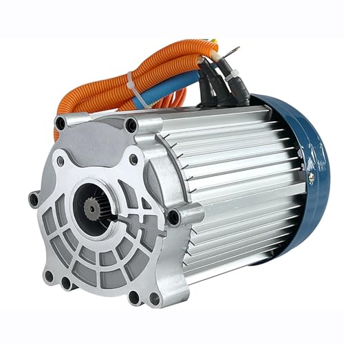 1500W-4000W Electric Tricycle Motor 60V/72V – High-Power DC Brushless, 4-Bolt Mount, Motor Only(60V,4000W)