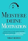 Meistere Deine Motivation: Ein praktischer Leitfaden, um dich zu befreien, Momentum zu schaffen und langfristige Motivation aufzubauen (Meister Serie, Band 2) - Thibaut Meurisse Übersetzer: Patrick Thiele, Francie Carter 