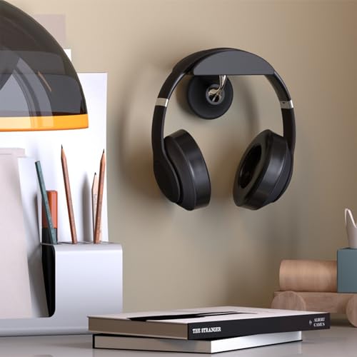 Montesy Support mural pour casque sans perçage avec adhésif puissant pour rangement sécurisé – vue 7