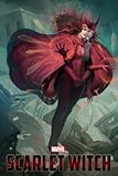  Scarlet Witch Notebook: Cute College Wide Ruled Journal Notebook for School Students, Teen Boys and Girls, Kids, Women for Creative Writing ... (Scarlet Witch Composition Notebooks)