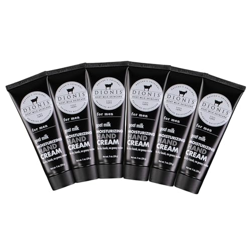 Dionis Goat Milk Hand Cream Men’s Fresh 1oz (Pack of 6)