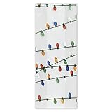 Sophie's Favors and Gifts Christmas Hanging Lights Cello Bags - 9 1/2in. x 4in. x 2in. (20 Bags)
