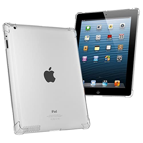 Callyue Case for iPad 2nd 3rd 4th Generation (2012/2011 Old Model), Slim Light Soft TPU Side Corner Protective Cover for iPad 2/iPad 3 /iPad 4, Clear by Callyue - Used condition - Image 7
