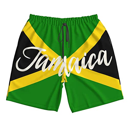Men's Swim Trunks Men's Swimsuit Quick Dry Board Shorts with Mesh Lining Beach Shorts Jamaica4