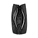 ERCRYSTO Universal Electronics/Accessories Soft Carrying Case Bag, Durable & Light-weight,Suitable for Out-going, Business, Travel and Cosmetics Kit (Small-Black)