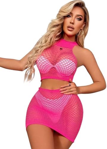 PEMBE BODY VE ETEKLİ BODYSTOKİNG VÜCUT ÇORABI LİKRALI SEKSİ KADIN İÇ GİYİM - Görsel 1