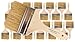 24 Pack of Single X Thick Paint and Chip Paint Brushes for Paint, Stains, Varnishes, Glues, Acrylics and Gesso. (4")