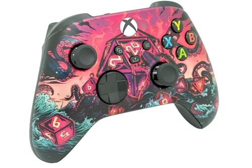 Image of Wireless Custom Controller Compatible with PC, Windows 10+, Series X /S & One (Series X /S Colorful Squid)
