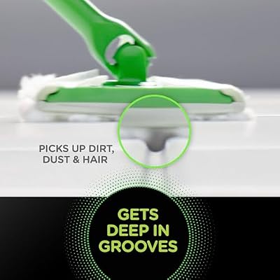 Swiffer Sweeper Heavy Duty Dry Multi-Surface Cloth Refills for Floor Sweeping and Cleaning, 20 count (2 Pack)