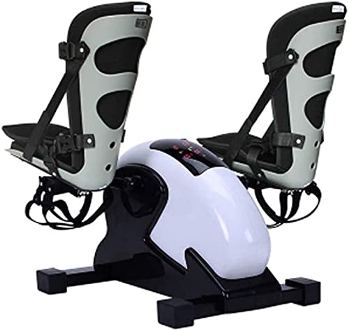 Image of Electric Rehabilitation Exercise Bike Upper Limb Lower Limbs Hand Leg Bicycle Elderly Home Pedal Exerciser Bike Resistance Adjustable (Color : C) (C) (D)