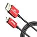 Produktbild Plehood 4K 8K Micro-HDMI auf HDMI 1.6FT/0.5m, High Speed 48Gbps HDMI 2.1, ultradünnes HDMI Kabel 3.6mm, suppot 4K@60Hz  4K@120Hz  8K@60Hz (A-D 0,5m)