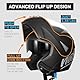 Westt Klapphelm Motorradhelm ECE-R 22.06 Zertifiziert Integralhelm für Damen und Herren Jethelm mit Kinnschutz Scooter Roller Moped Helm mit Sonnenblende und Visier
