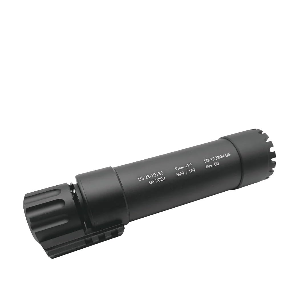 ANGRY GUN KWA　mp9 サイレンサー Angry Gun KWA MP9 / KSC TP9 Power Up Suppressor - New