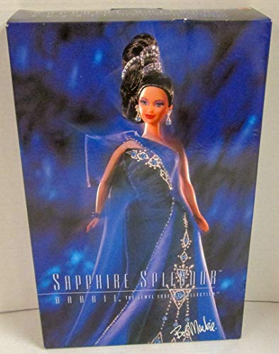 Muñeca Barbie Sapphire Splendor The Jewel Essence miniatura 1